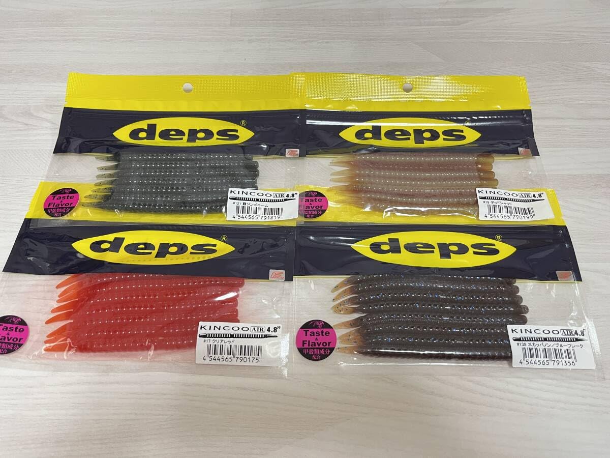 あ*ん様 デプス いろいろ Amazon | デプス キンクー エアー 4.8インチ 4色パック 8本入り KINCOO