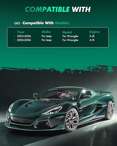 Miniatura 5 de SCITOO D477 D981 Juego de pastillas de freno semimetálicas delanteras de cerámica trasera para Jeep Wrangler 2003-2006