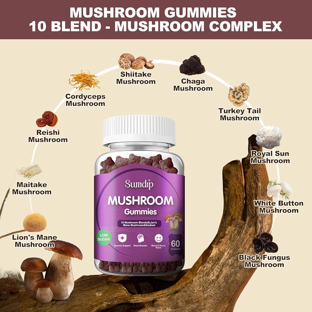 What are Mushroom Gummies Good For? Unlock Wellness Secrets