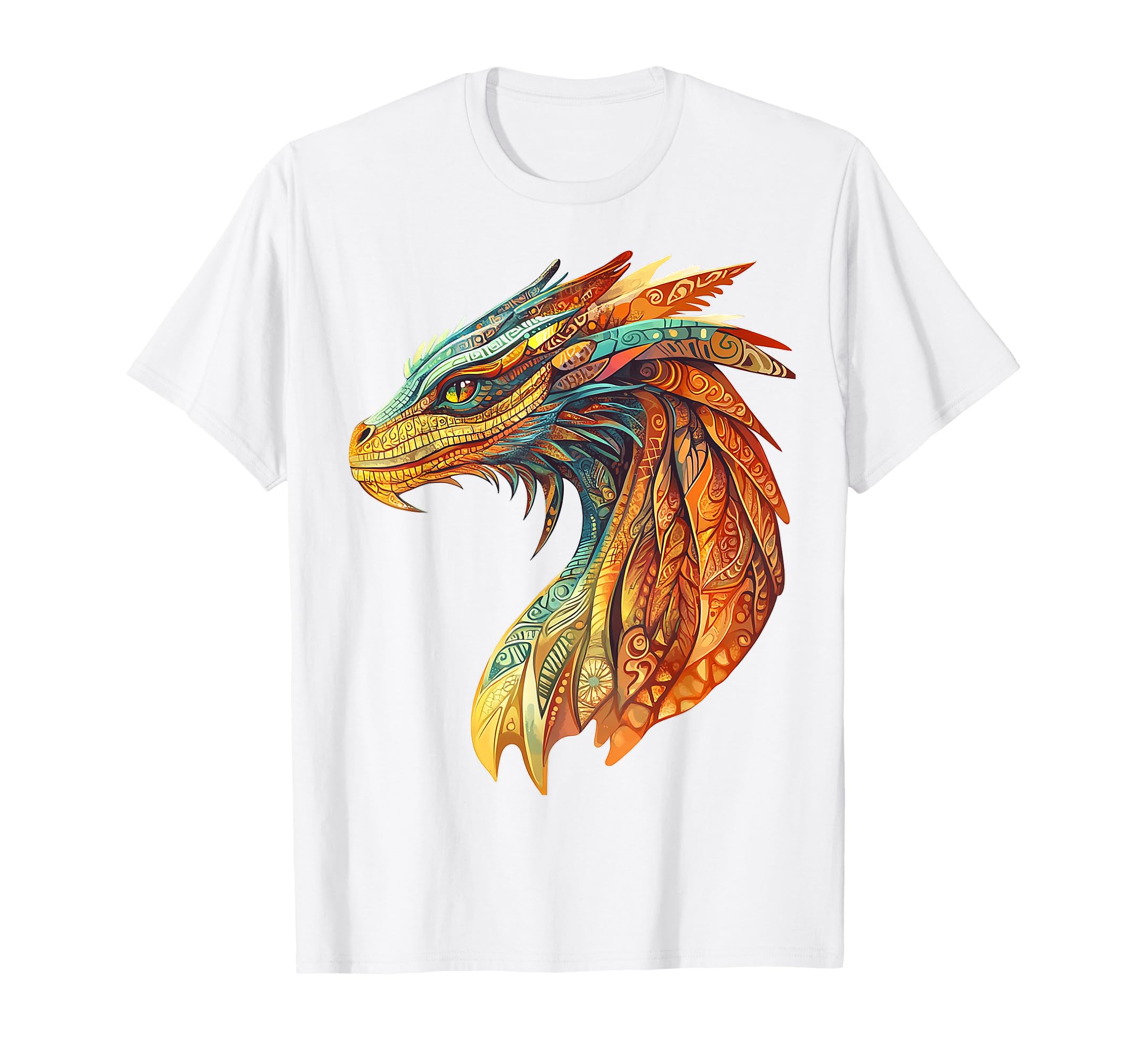 ドラゴンハート  Tシャツ Amazon | ケツァルコアトル ドラゴンモチーフ 神話アート