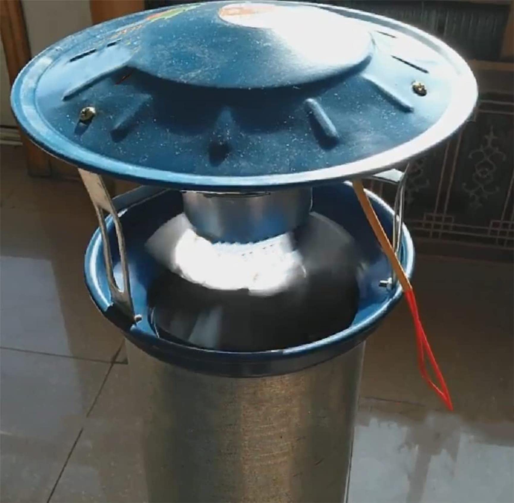 Ventilateur de cheminée CNPRAZ de 12.5cm avec moteur compact de 50W à haute endurance
