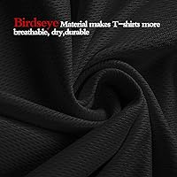 Vista 3 de L&M playera de alta visibilidad clase 3 reflectante de seguridad, color negro, manga corta/larga, alta visibilidad 39 55