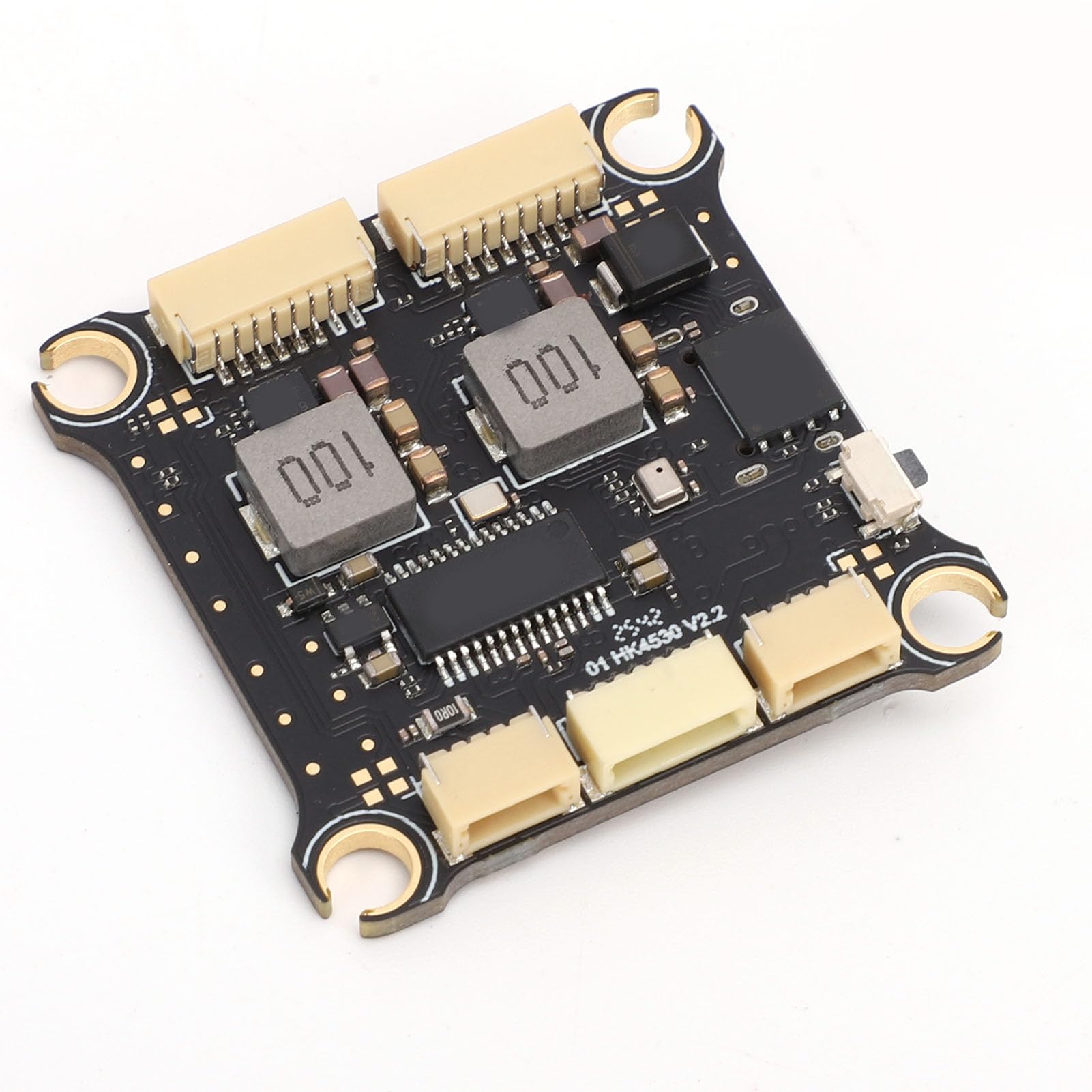 POENVFPO Kontroler Lotu, Główny Kontroler STM32F405RET6, Czujnik Prądu Barometru IMU ICM42688, Podwójny BEC OSD, Programowalne Efekty LED, Rejestrator Danych Lotu CVR 16M, do Wyścigów