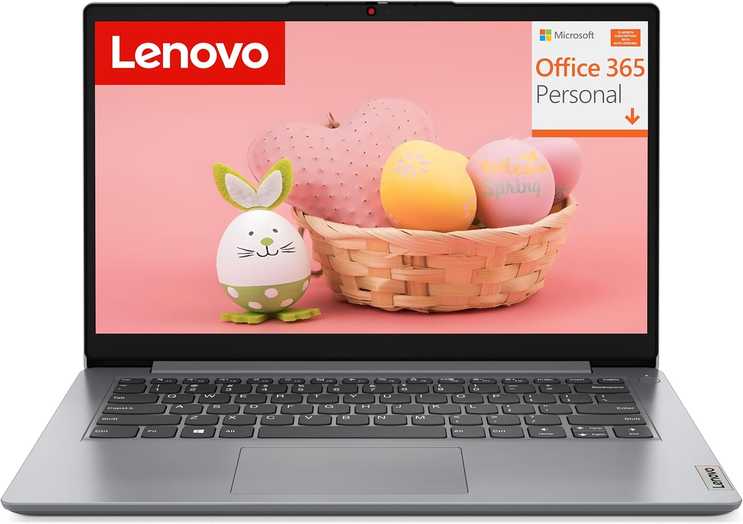 Lenovo 2026 Ideapad Laptop Ultrabook for Home&Business, Microsoft Office 365, Copilot AI, 128GB SSD, 500GB External HDD, 4GB RAM, Intel Multi-Core, Fast Charging, Quick Setup, Lightweight, Windows 11