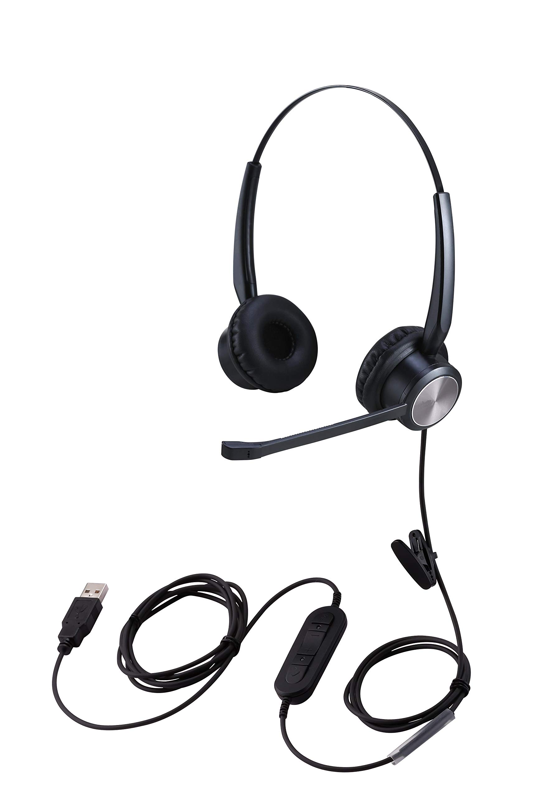 Buy USB Headset for Zoom Meetings w/Mute Button, PC Headset for