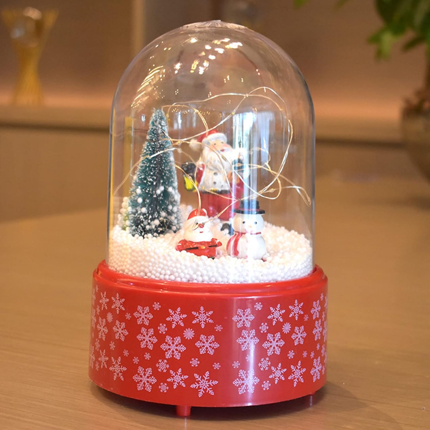 Christmas Led Light 8 Music Glowing Tree Ornament Decor Supplies For Children Boys Girls Birthday Supplies