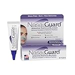 NasalGuard Airborne Particle Blocker Gel - Helps Reduce Inhalation of Allergens, Pollutants & Irritants - Drug-Free, Daily Use, Made in USA (Unscented, 3 Gram Tube), Over 150 Applications