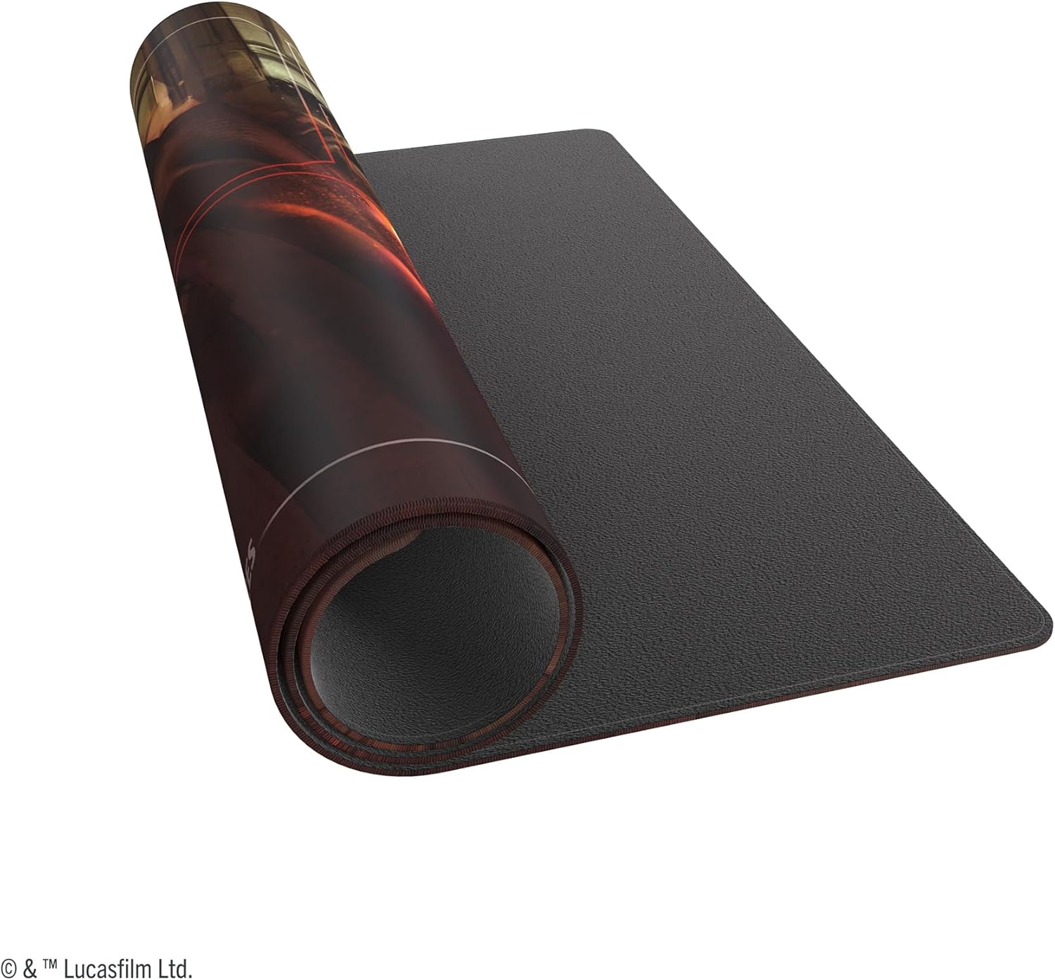 Star Wars Unlimited Baylan & Shin Hati Game MAT - Officially Licensed, Full-Color Printed, Playmat, Slip-Resistant 24" by 14" Rubber Mat, Compatible with TCGs & LCGs, Made by Gamegenic