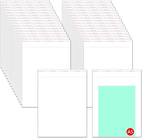 Miniatura 36 de Bolsas de celofán autoadhesivas transparentes de 6 x 9 pulgadas, 200 bolsas de polietileno de vidrio OPP de 2 mil para galletas, pan, brownie