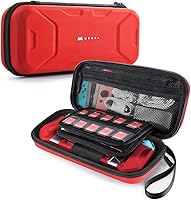 Vista 1 de Mumba Funda de transporte para Nintendo Switch OLED y Nintendo Switch, Versión Plus Bolsa de transporte de viaje protectora portátil