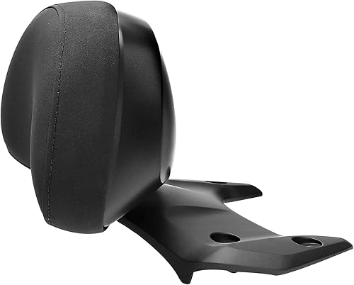 Miniatura 6 de Portaequipajes con respaldo de barra Sissy para Harley Davidson modelos VRSCAW, VRSCDX y VRSCX 2007-2011 con neumático trasero 240, negro