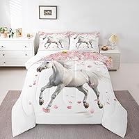 Vista 10 de Juego de edredón de motocross para adolescentes, juego de ropa de cama con bandera estadounidense, edredón de plumón para deportes extremos