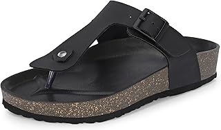 Centrino Sandals for Men | Berkin-Style Slip-On Casual Sandal with Open Toe Design | Comfortable PU Footbed, Arch Support