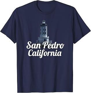 SAN PEDRO CALIFORNIA LIGHTHOUSE SHIRT