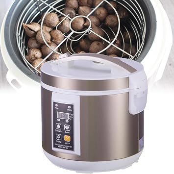 Black Garlic Fermentation Machine, 5L Large Capacity Automatic Intelligent Black Garlic Machine Control Multiple Clove Garlic Black Garlic Fermenter Box