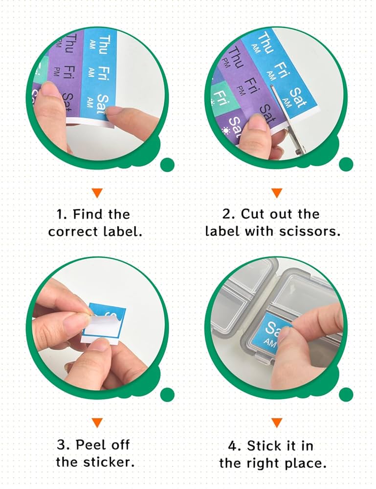 amazon-com-caphont-700-pcs-medicine-labels-stickers-for-pill-organizers-diy-pocket-pharmacy-labels-medicine-reminder-stickers-week-morning-evening-medication-instruction-labels-for-pill-case-planners-health-household for Pill Case Labels Printable Free Amazon.com: CAPHONT 700 Pcs Medicine Labels Stickers for Pill Organizers DIY Pocket Pharmacy Labels & Medicine Reminder Stickers, Week Morning Evening Medication Instruction Labels for Pill Case Planners : Health & Household for Pill Case Labels Printable Free