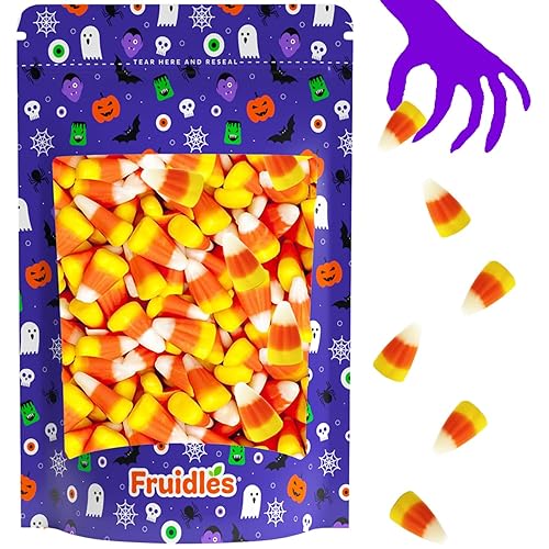 Fruidles Golosinas originales de maíz dulce de Halloween, aperitivos divertidos y festivos (2 libras)