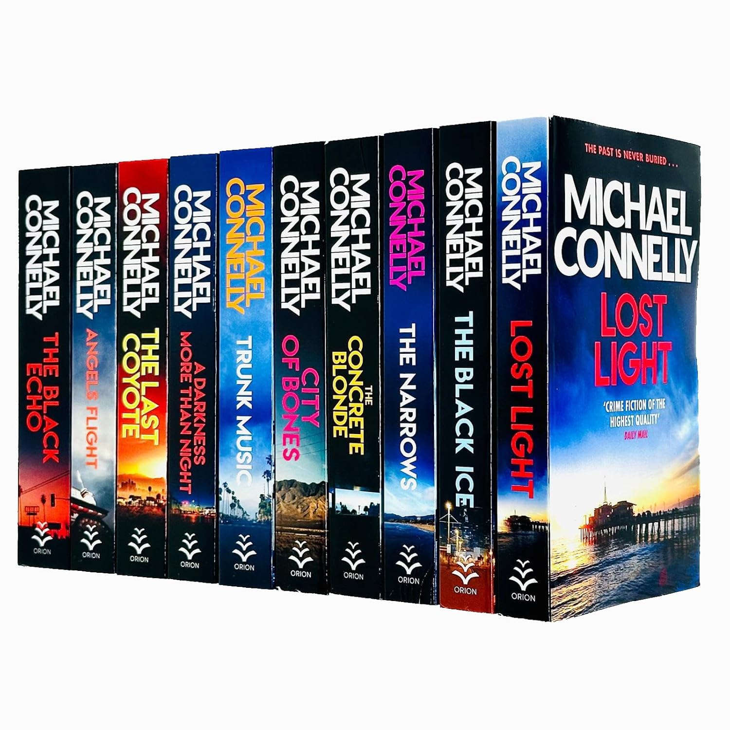 Michael Connelly Harry Bosch Series 10 Books Collection Set