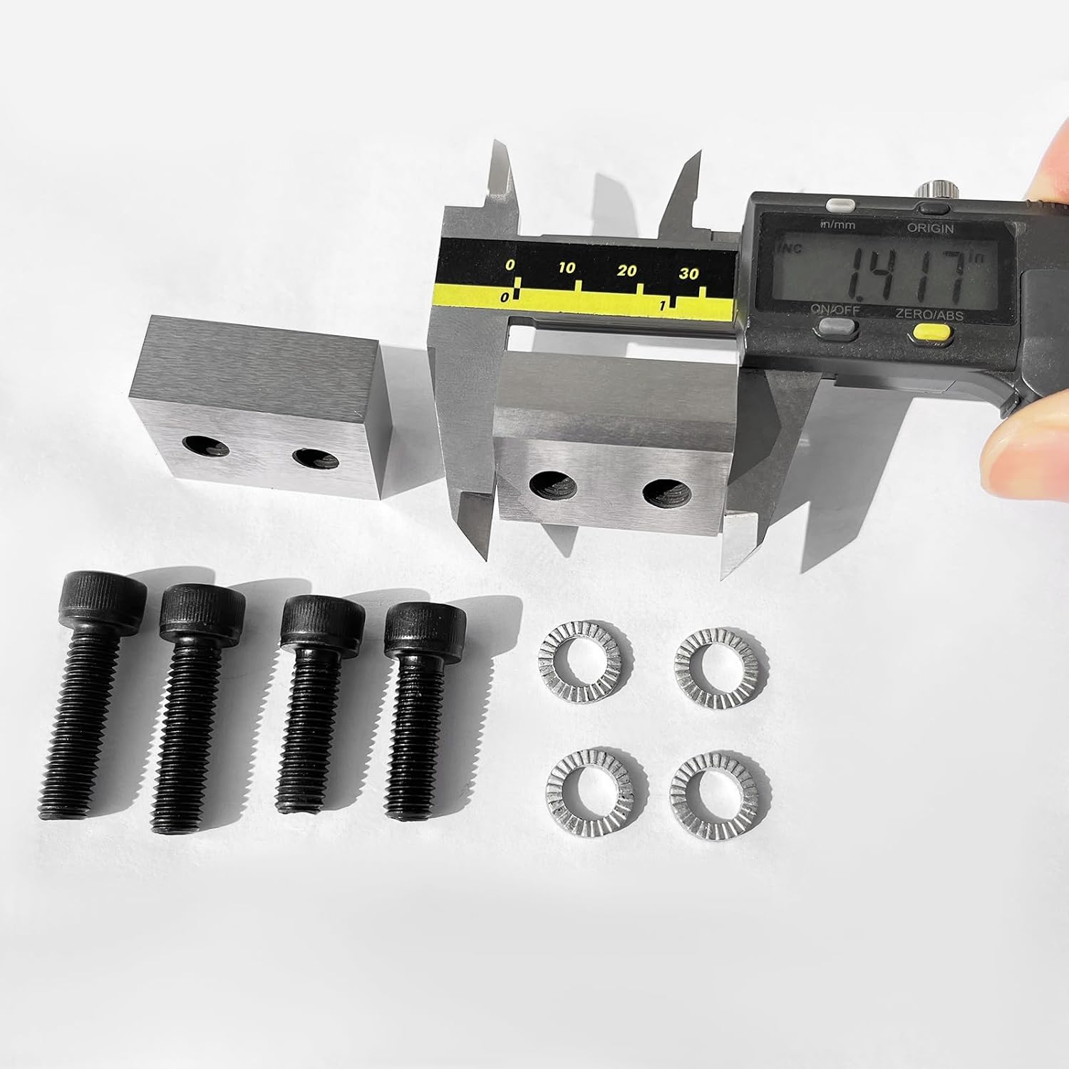 1 Pair (2pk) Replacement Jaw Blades for Electric Hydraulic Rebar Cutter 1" -25mm (#8)