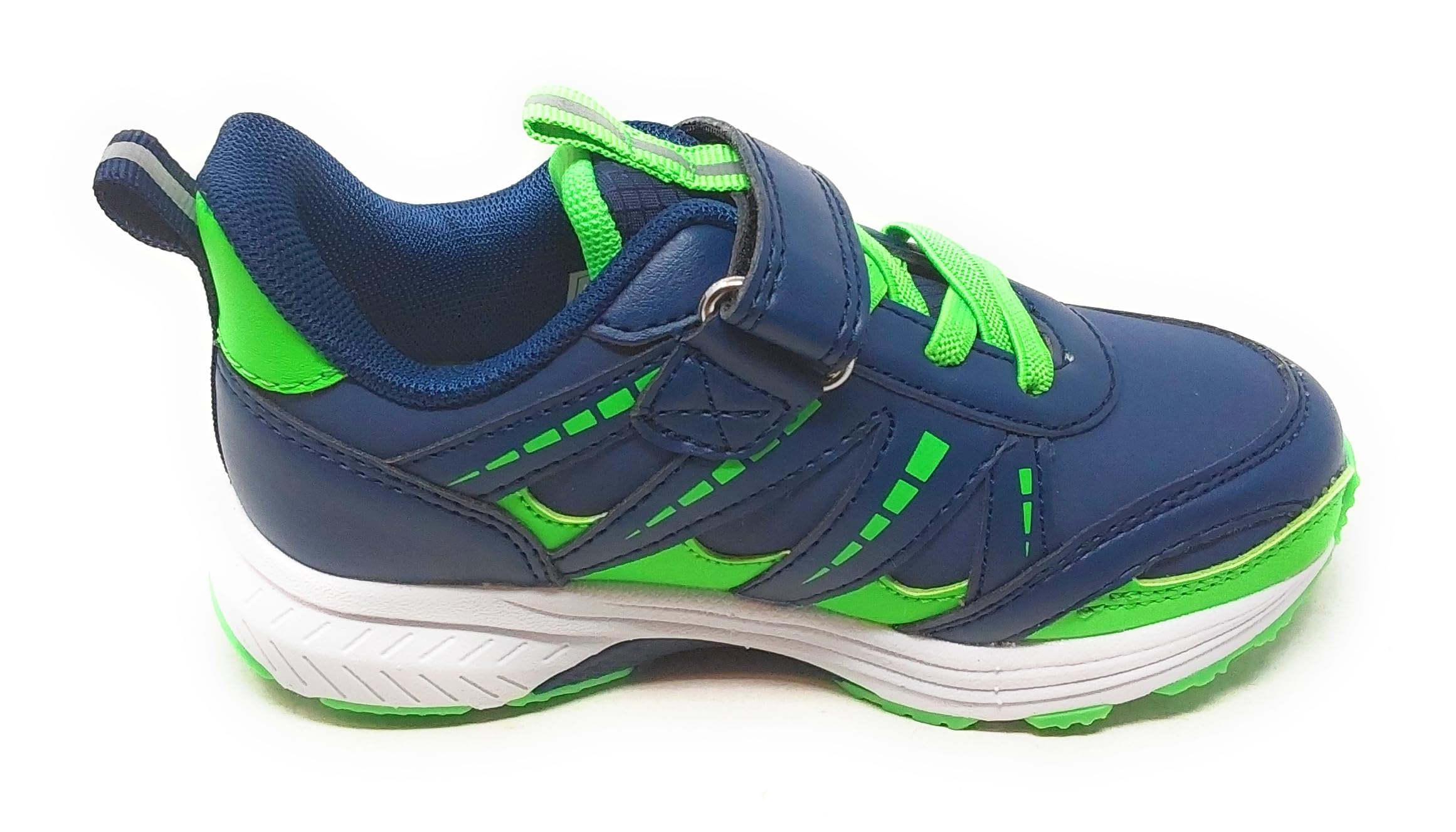 Scarpe Bambino IMAA3819 Blu Verde a Strappo antipronazione e antitorsione Soletta Estraibile