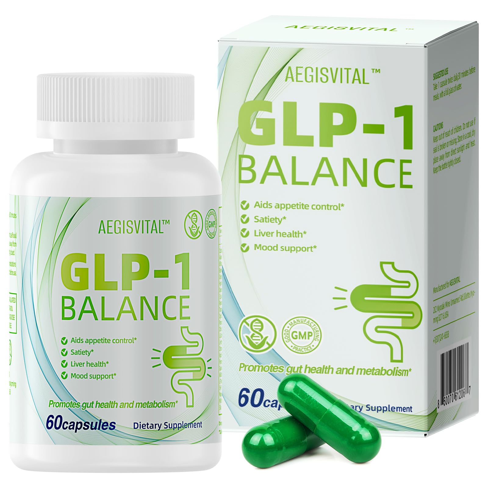 glp 1 lääkkeet Amazon.com: Aegisvital GLP1 Supplements with Akkermansia Probiotic for Men  & Women, GLP Activate