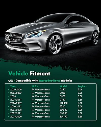 Miniatura 6 de SCITOO Alternador apto para alternador Mercedes Benz C280 2006-2007 C300 2008-2009 E350 2010-2011 ABO0343 11215