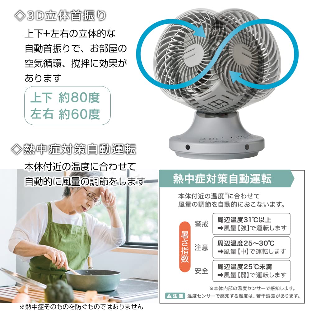 Amazon.co.jp: アピックス お掃除簡単サーキュレーター 工具いらず