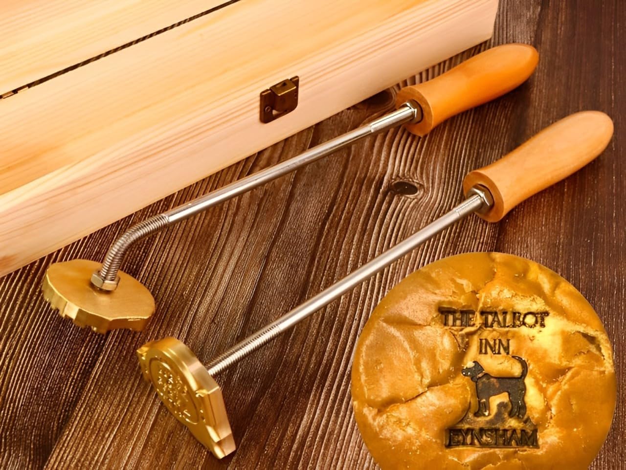 Personalized Custom Burger Buns Branding Iron - Add Any Design You Need