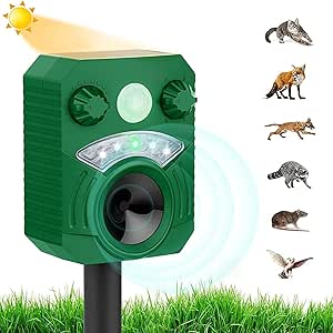 Répulsif Imperméable Pour Chat, Répulsif à Ultrasons Pour Animaux à