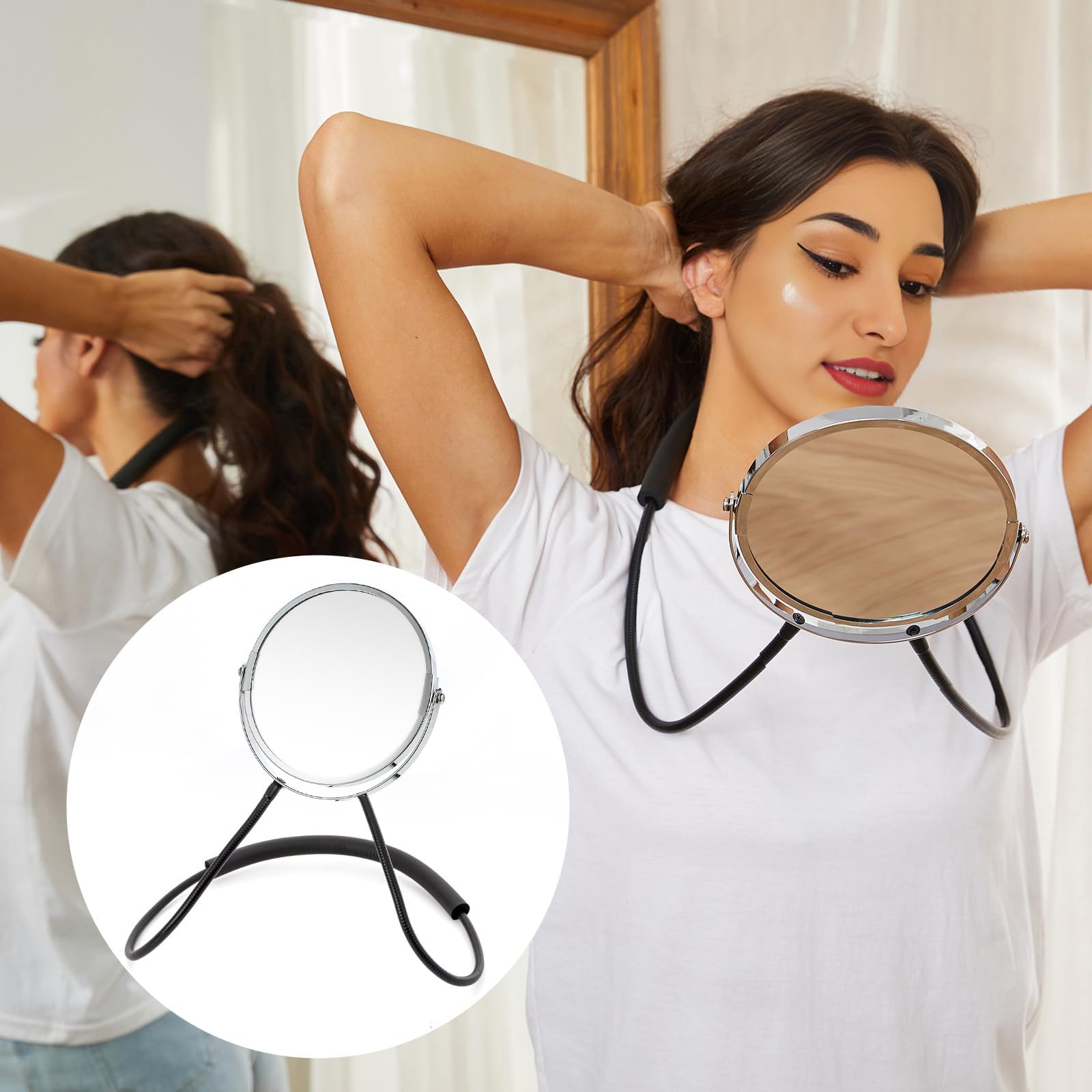 Amazon.com : Double Sided Mirror, Standard Viewing and 5X Magnification ...