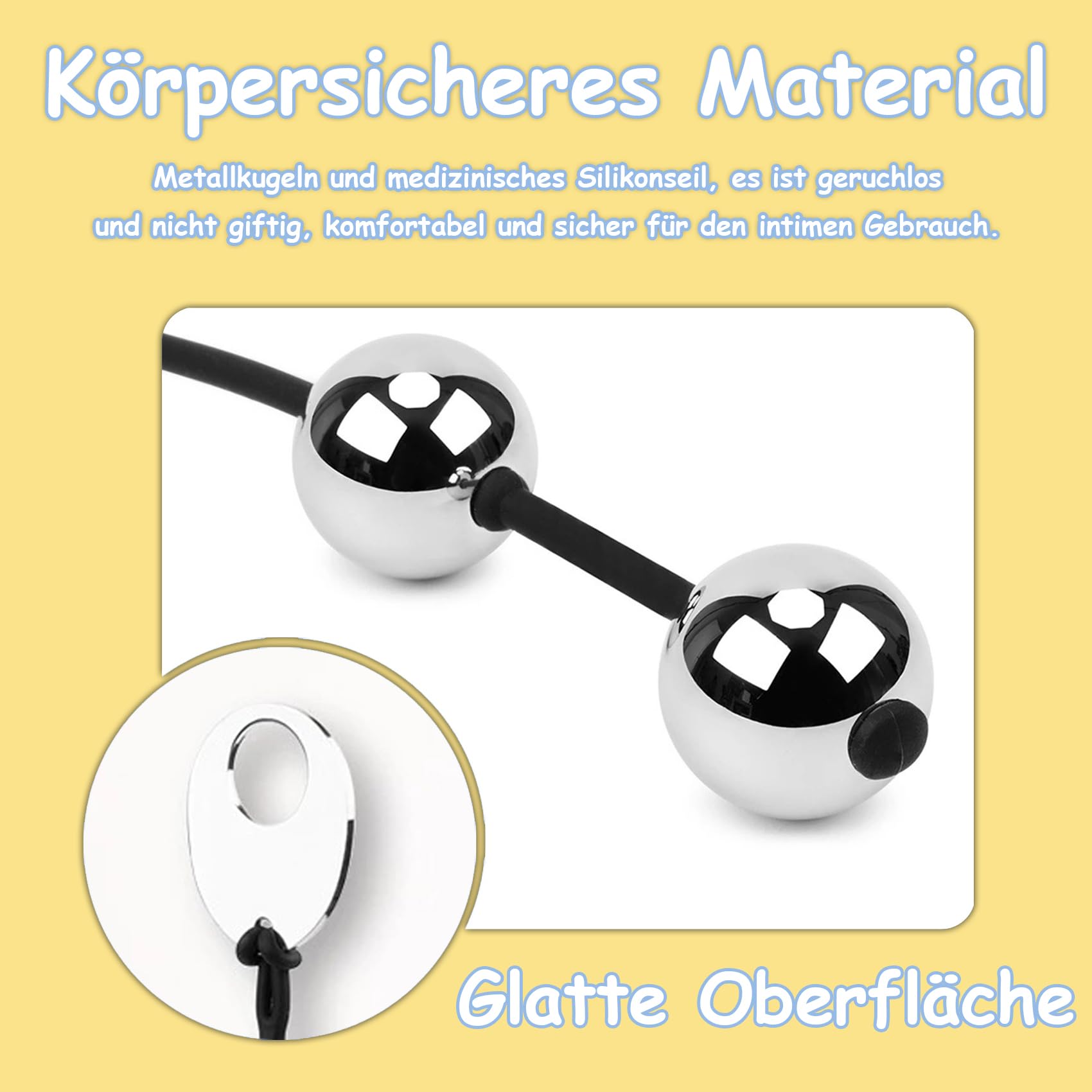 Palline Anali In Metallo Plug Anale Per Donna Allenamento Anale, Anali Dell'Amore Catena Cordino Silicone Con 5 Palline Uomo Giocattoli Fetish Masturbatore
