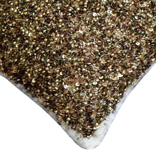 Miniatura 33 de The HomeCentric Funda de cojín, funda de cojín decorativa marrón de 20 x 20 pulgadas, fundas de almohada de piel sintética con textura y almohadas