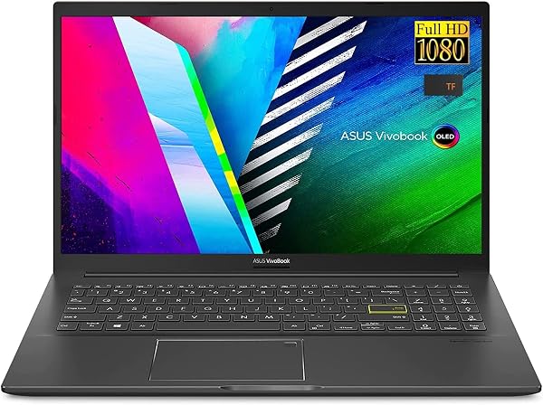 ASUS Nueva PC portátil VivoBook OLED Slim de alta calidad: pantalla OLED FHD de 15.6 pulgadas, Intel i5-1135G7 de 4 núcleos, 12 GB de RAM, SSD de 512 GB, gráficos Iris Xe, USB-C, HDMI, Backlit-KYB, FP-Reader, Wifi6, Win10, T.F 🥇✔️ ® A Pedido 🏆™