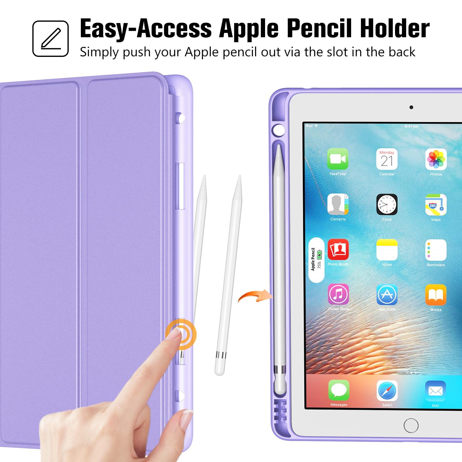Amazon.com: ProCase Slim Case for iPad 6th/ 5th Generation, iPad