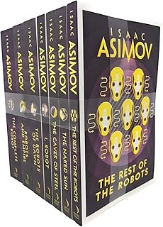 Isaac Asimov 7 Books Set Collection Pack Inc The Rest Of The Robots, I Robot