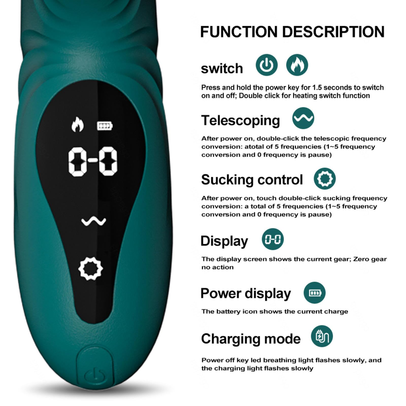 Vibratori realistici per il clitoride e G -Spot Donne Vibratori per Coppie Sex Toys Uomo Vibratore Donna Sex Toy Donna Sextoys,Pink