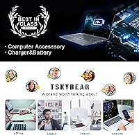 Vista 7 de TSKYBEAR Cargador USB C para laptop de 65 W, compatible con HP Spectre/Spectre x360/Chromebook/Google Chromebook/Elitebook x360/Elite