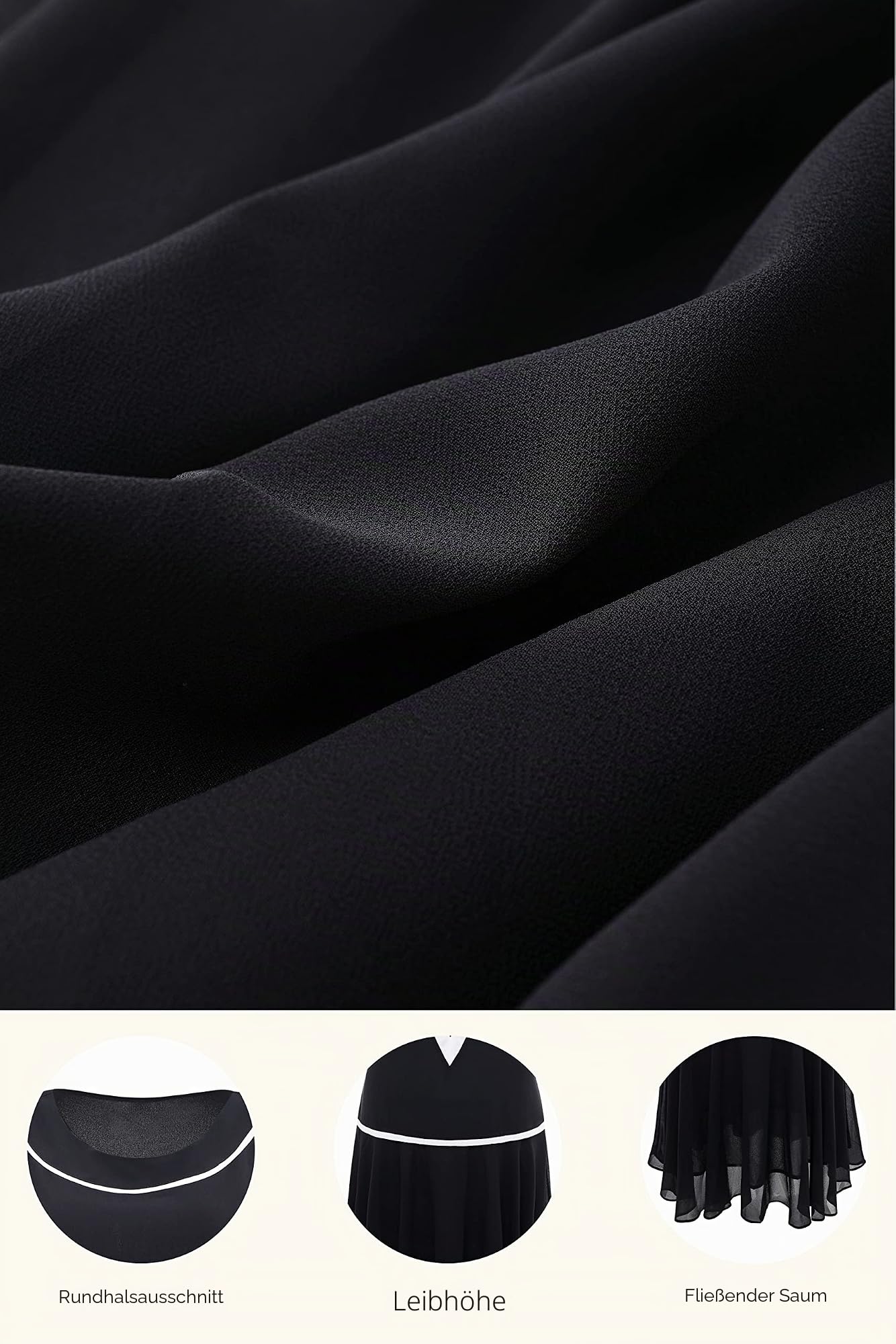 BABEYOND Damen 1920er Jahre inspiriertes Kleid Flapper Kleid Niedrige Taille Kleid Ärmellos Party Chiffon Kleid für Frauen