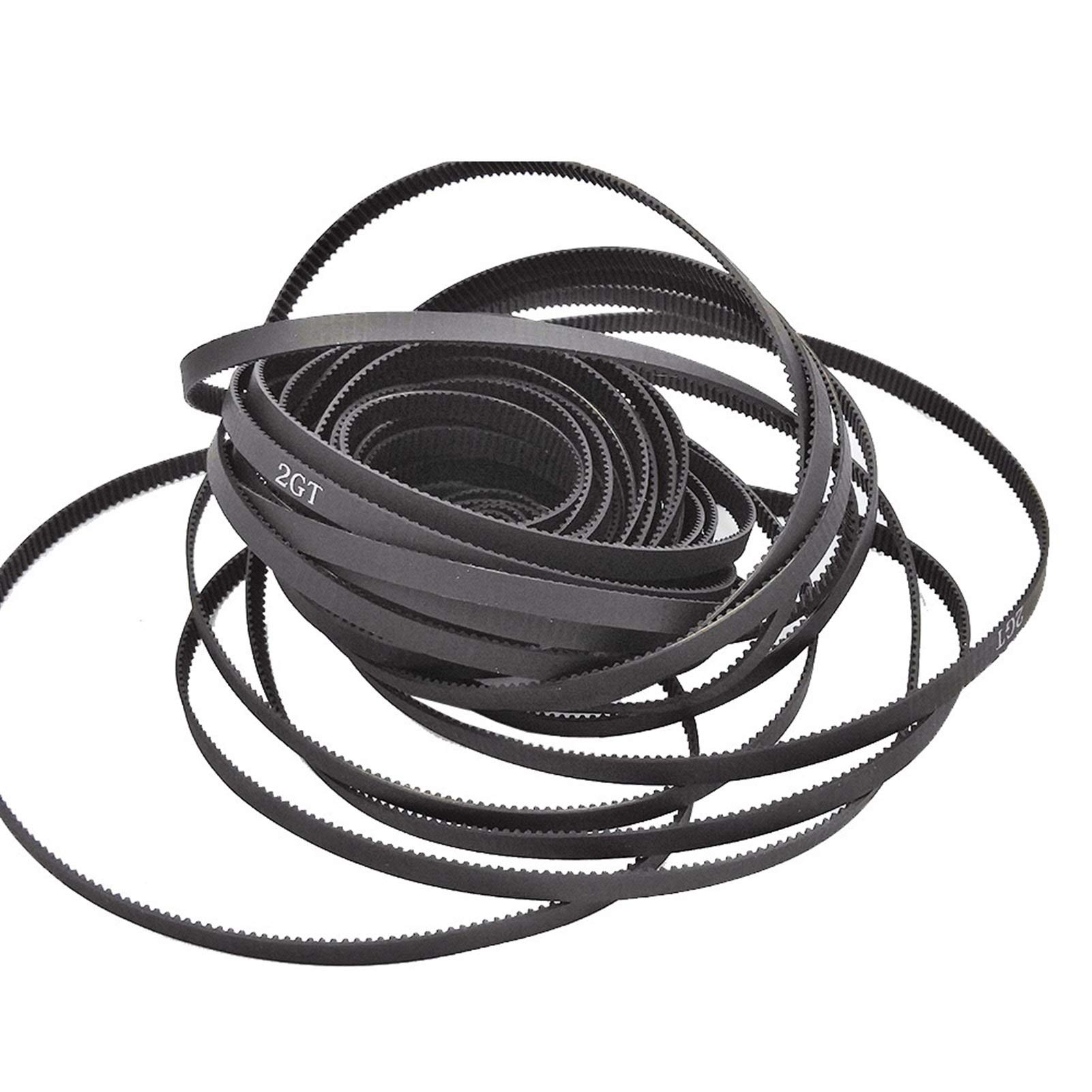 Gt2 Timing Belt Wide 6mm Rubber 2gt-6/2gt-9mm Small Backlash For 3d - View #6