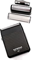 Vista 6 de Supreme Trimmer Solo Lite Foil Shaver for Men Rechargeable Electric Razor + 90 Min Runtime, Type-C USB Fast Charging Lightweight Travel Shaver