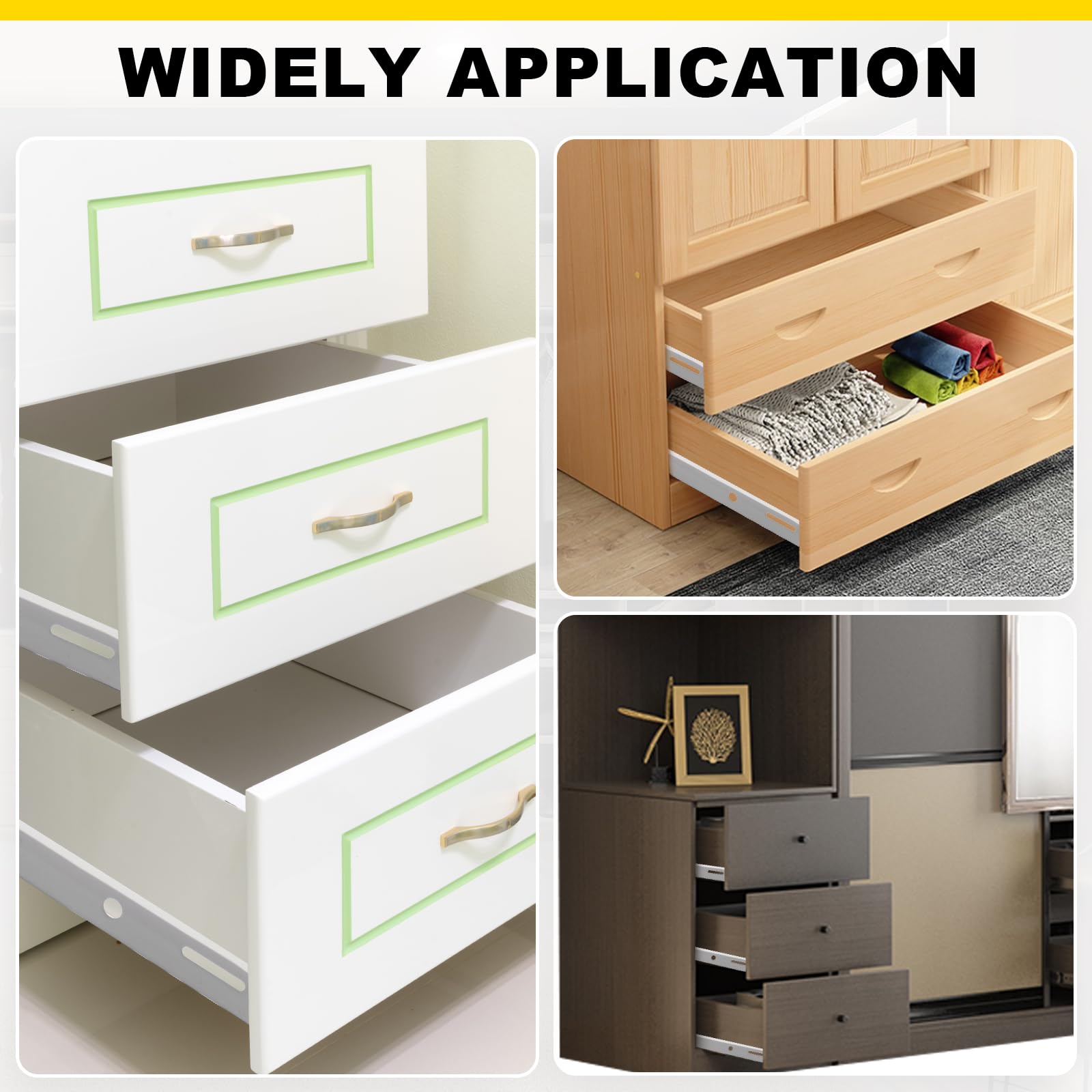 Litoexpe 12" Drawer Slides - Durable & Quiet -6 Litoexpe 12" Drawer Slides - Durable & Quiet -6