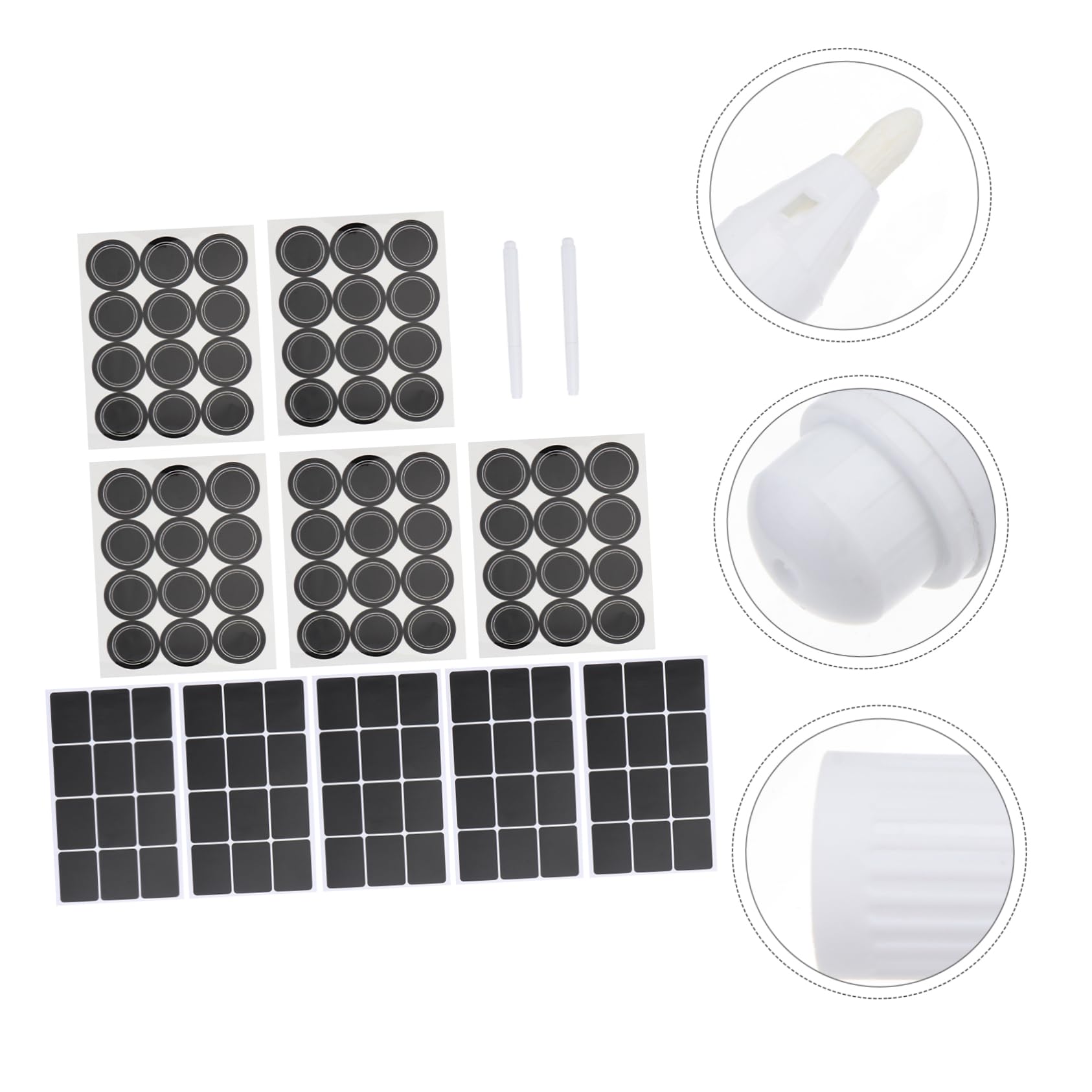 NUOBESTY 3 Set Di Etichette Adesive Etichette Adesive Per Cucina Adesivi Per La Conservazione Adesivi Per Lavagna Etichette Per Sigillare Bottiglie