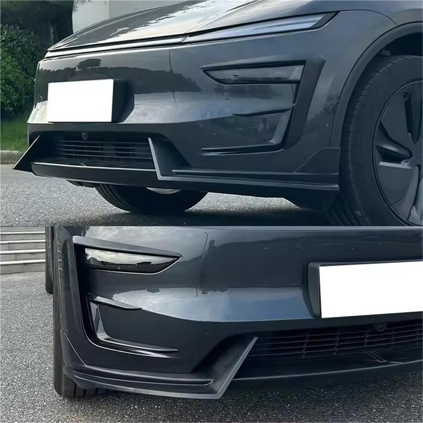 Spojlery tylne Do Tesla Model Y Juniper 2025-2026 Spojler samochodowy | Ostrze Wiatru Spojler Powietrzny Zestawy Karoserii Akcesoria Przedni Spojler Zderzaka