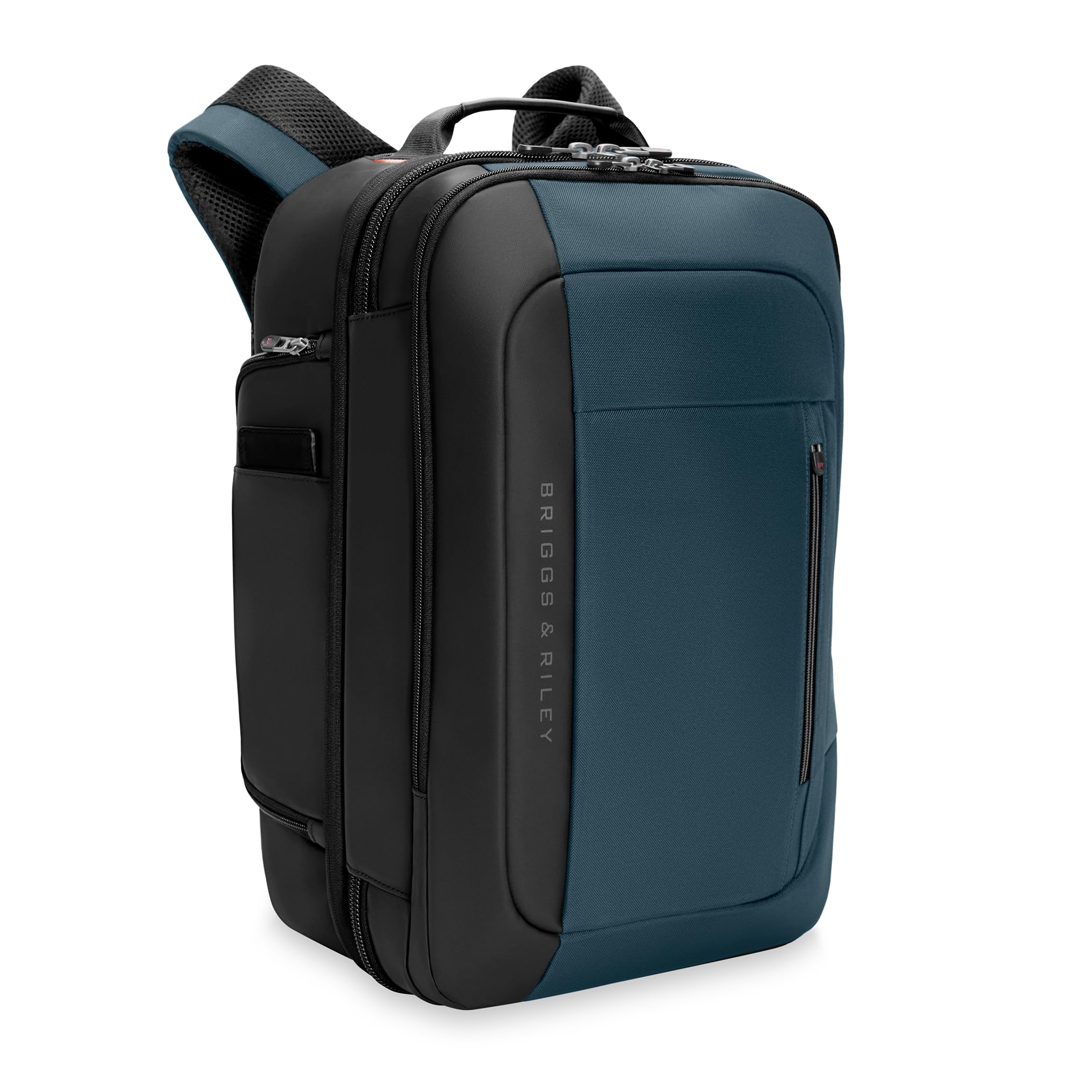 Briggs & Riley Medium Convertible Backpack Duffle Bag - Carry On for Men & Women, Use for Travel, Gym, or Work, Overnight Weekend Luggage, Shoulder Strap, Laptop Compartment - ZDX Collection, Ocean