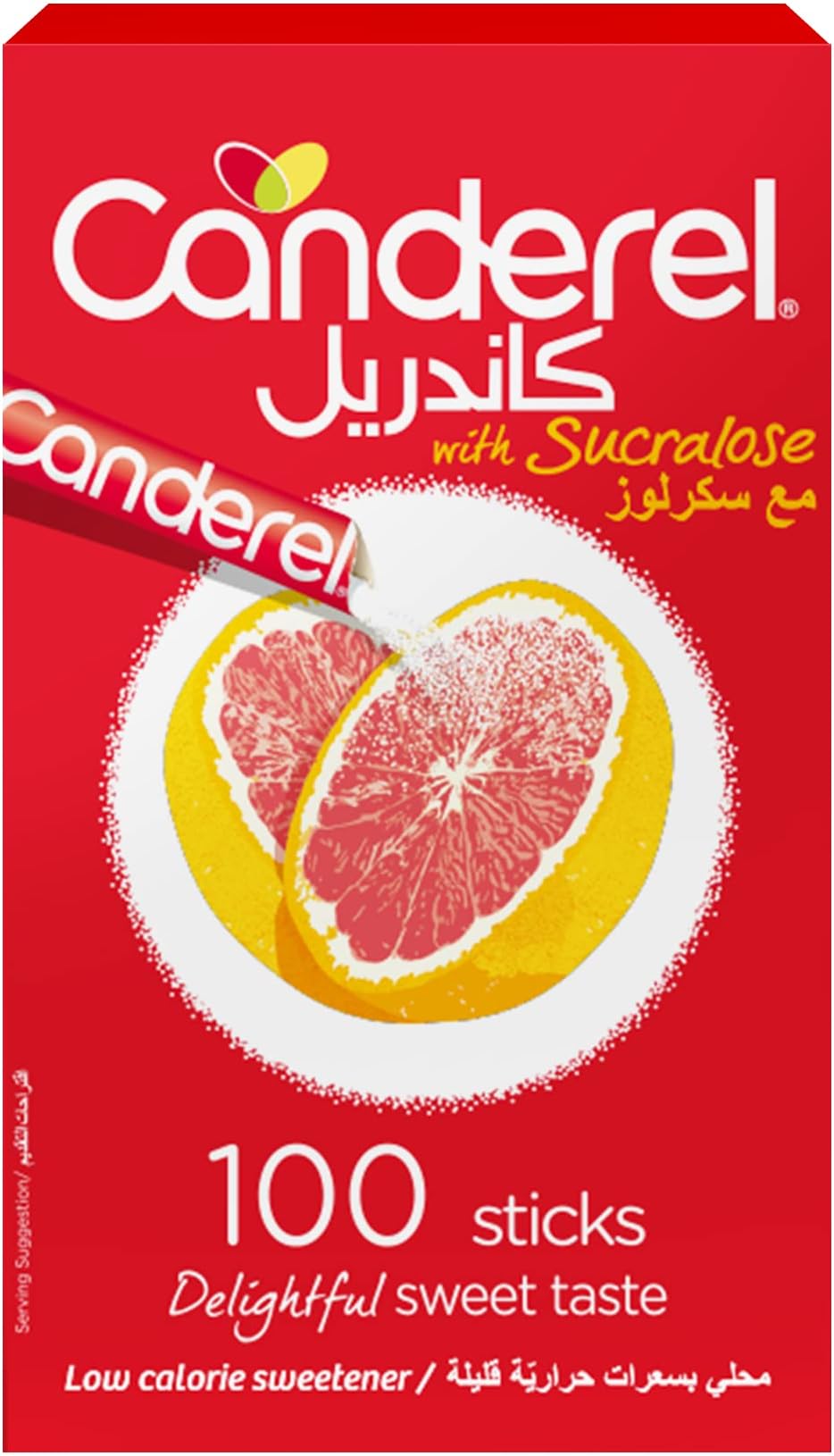 Canderel Sticks with Sucralose, Pack of 100