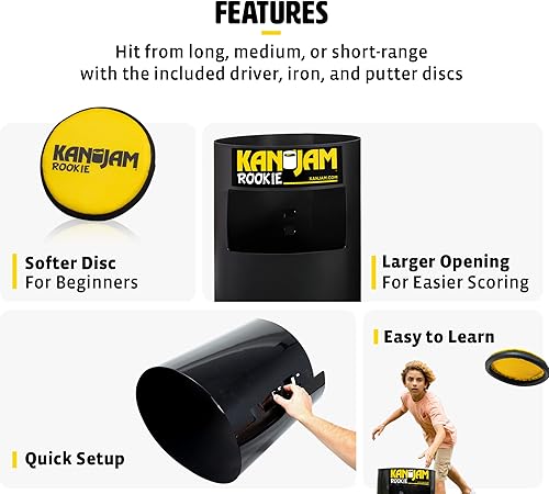 Miniatura 10 de Kan Jam Original Disc Toss Ultimate Backyard Game - Original PRO Illuminate  More