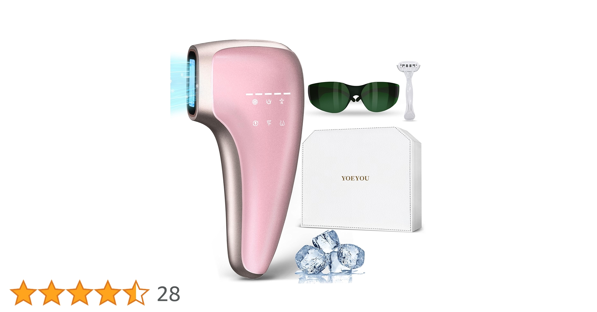 Amazon | 脱毛器 VIO対応 【サロン級IPL光脱毛器】メンズ 髭