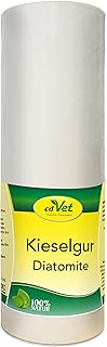 cdVet Naturprodukte Kieselgur 250 g - Hund, Katze, Vogel, Kleintiere - Trockenhilfsstoff - Feuchtigkeitsbindend - bindet F...