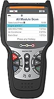 Vista 1 de INNOVA 5510 OBD2 Scanner, Scan Tool for ABS, All System Scanner, Caliper Service, Brake Pad Life, Read/Erase ABS/SRS Codes, Reset Oil Light, Live