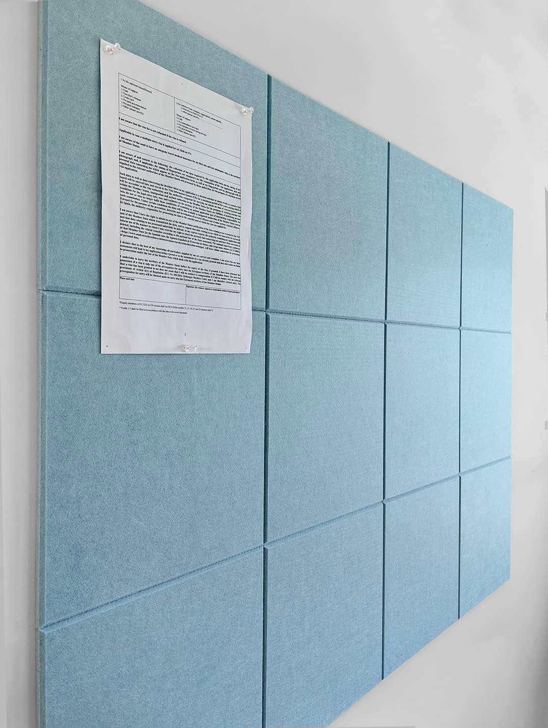 DECORITA Cork Board 48 x 36 Alternative 11.8x11.8x0.35